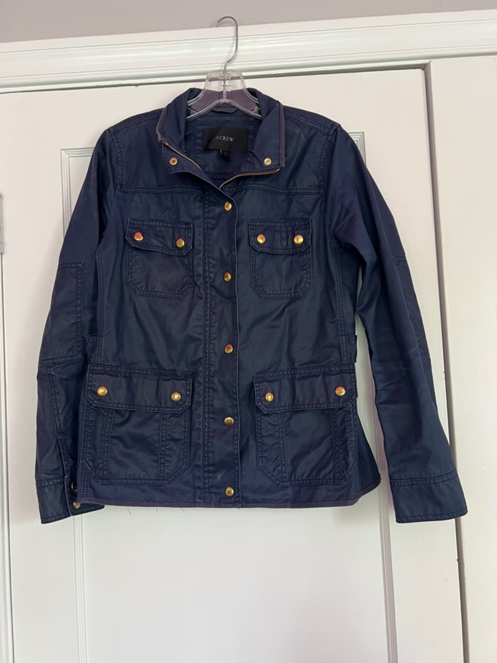 J. Crew Navy Downtown Field Jacket